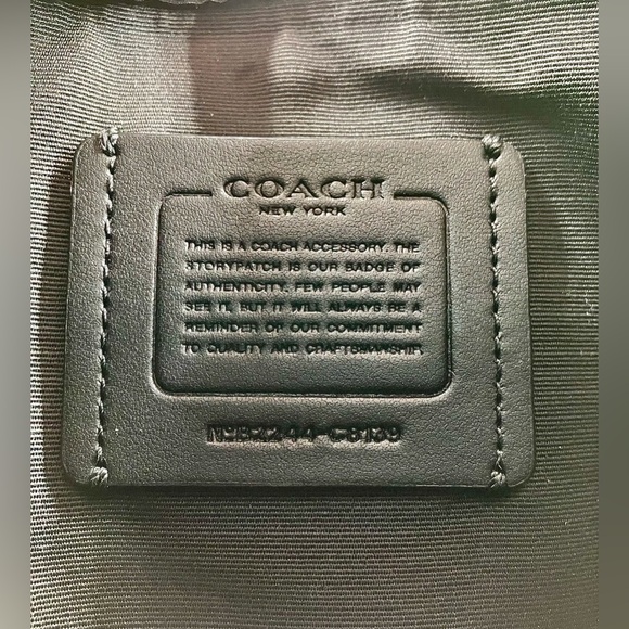 COACH Black #C8139 Heritage Convertible Crossbody with Hybrid Pouch - Picture 14 of 15